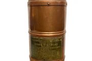 Antique French Copper &amp; Brass Vineyard Sprayer Muratori Paris