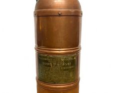 Antique French Copper & Brass Vineyard Sprayer Muratori Paris