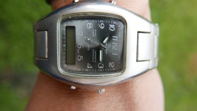 Christian Muhler Quartz Japan Movement Metal Link Bangle Watch