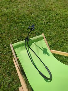 Free, neck phone holder