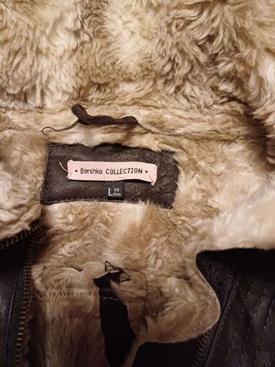 ladies Bershka fur jacket