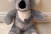 Build a Bear Workshop 2011 Gray Koala approx. 40 cm. NOT Working Used Please see photos