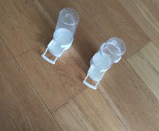 Poultry chick feeders or parrot budgie