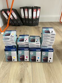 37 Genuine Brother LC123 Ink Cartridges New and Sealed