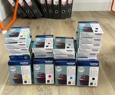 37 Genuine Brother LC123 Ink Cartridges New and Sealed
