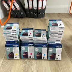 37 Genuine Brother LC123 Ink Cartridges New and Sealed