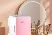 BRAND NEW 10L Mini Makeup Fridge Car Refrigerator Freezer Cooler &amp; Warmer for Home Car Use Storing Skincare Cosmetic Food Drink