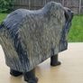 Joe Kavik - Large Arctic Musk Ox Sculpture Image 5
