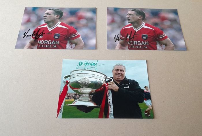 Armagh GAA autographs Kieran McGeeney All Ireland