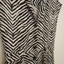 Brown cream zebra print shirt dress size 10-12 (viscose) Image 7