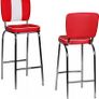 Set of 2 Retro American Diner Bar Stools Image 7