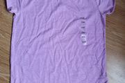 BNWT - Size 31-32 - Age 12-13 Years - A Beautiful Lilac Tee Shirt - Curved Hem - E