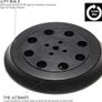 GLASS POLISH 12719 | Random Orbit Sander Backing Pad, Sanding Backer with Hook and Loop 125 mm Image 2