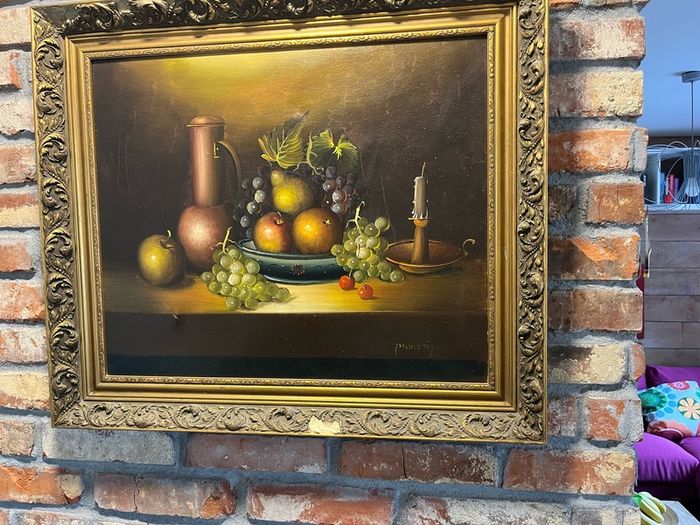 vintage oil panting