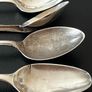 Antique/Vintage Sterling Silver teaspoons 925 52.2g Image 7