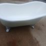 Cast iron slipper bath Image 3