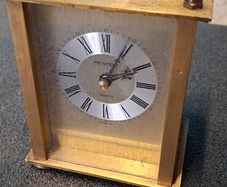 Vintage Brass President Carriage Clock
