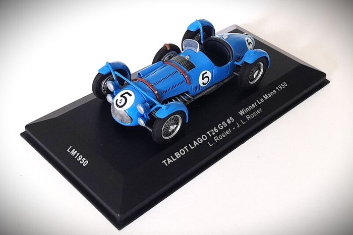 Diecast Model Le Mans Winning Talbot-Lago, Jaguar & Ford - IXO 1:43