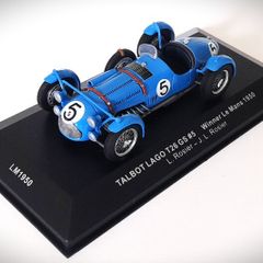 Diecast Model Le Mans Winning Talbot-Lago T26GS 1950 - IXO 1:43