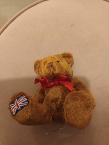 Keel British soft toy Teddy
