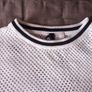 White Cropped Top with holes size Small Image 6