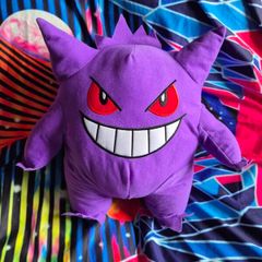 Large 50cm Pokemon Gengar Plush Toy Soft + Mysterious Collectible Teddy