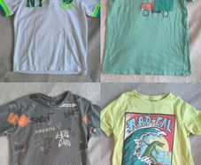 4 boys tops 7/8years all for 2euro