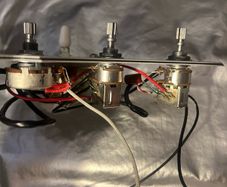 Fender Stratocaster potentiometer wiring set with 3 way switch volume tone push pull electric guitar parts accessories