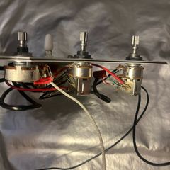 Fender Stratocaster potentiometer wiring set with 3 way switch volume tone push pull electric guitar parts accessories