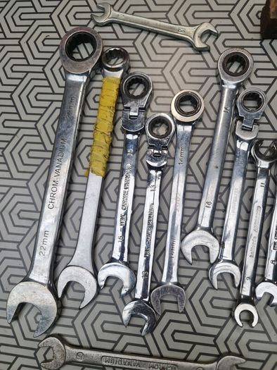 Hand tools and toolbag
