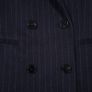 H&M Black Pinstripe Double Breasted Tailored Blazer Jacket 10UK/38EU Image 5