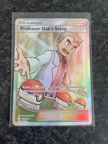 Pokemon Professor Oak's Setup (CEC 233) Cosmic Eclipse