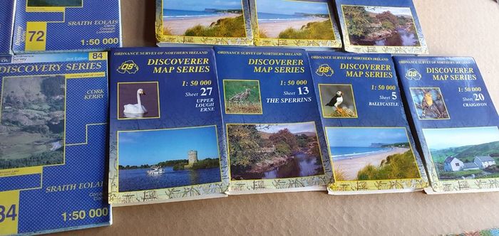 Maps of parts of Ireland