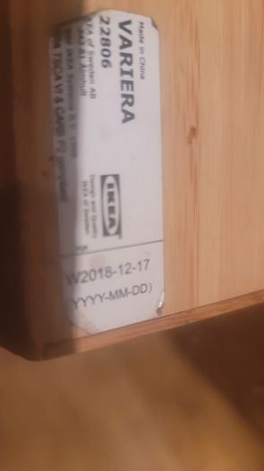 Ikea Variera Bamboo Cutlery Drawer