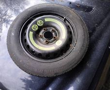 mercedes C w204 spare wheel