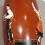 Ornate Vintage Ceramic Wine Bottle Image 3