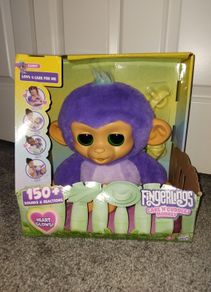 New Fingerlings care n cuddles monkey