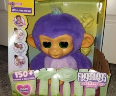 New Fingerlings care n cuddles monkey