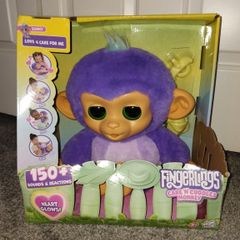 New Fingerlings care n cuddles monkey