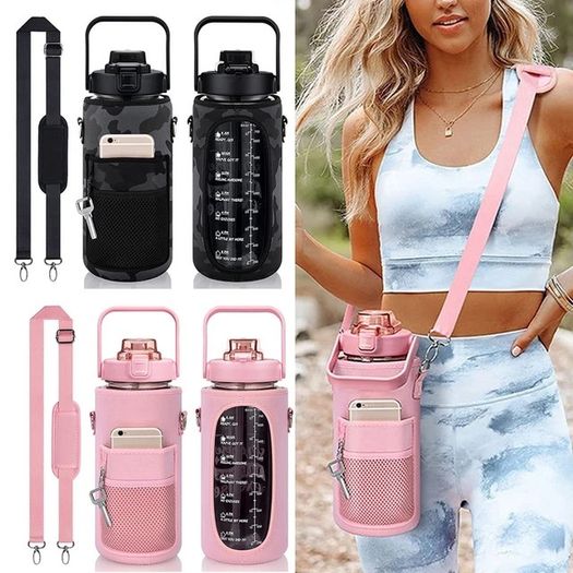 Carry strap & cover for 2l water bottle (bottle not included)
