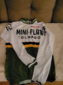 Retro cycling jersey