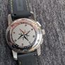 Panzera Timemaster Chronograph Watch with Black Rubber Strap Image 4