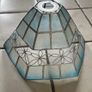 Ceiling Light Shade- Blues And Silver. In Great Condition. Image 2