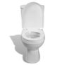 Toilet With Cistern White Image 4
