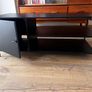 Black metal TV stand Image 2