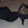 Size 6 Black & Gold ankle boots Image 2