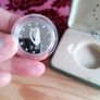 1990 Ireland Silver Proof 5 ECU Coin Image 3