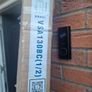 shower door black slider 1300mm Image 2