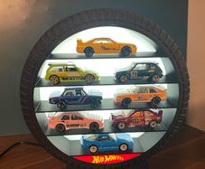 Hotwheels Backlit Tyre Display