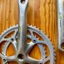 Shimano 105 crankset.   No bottom bracket Image 3